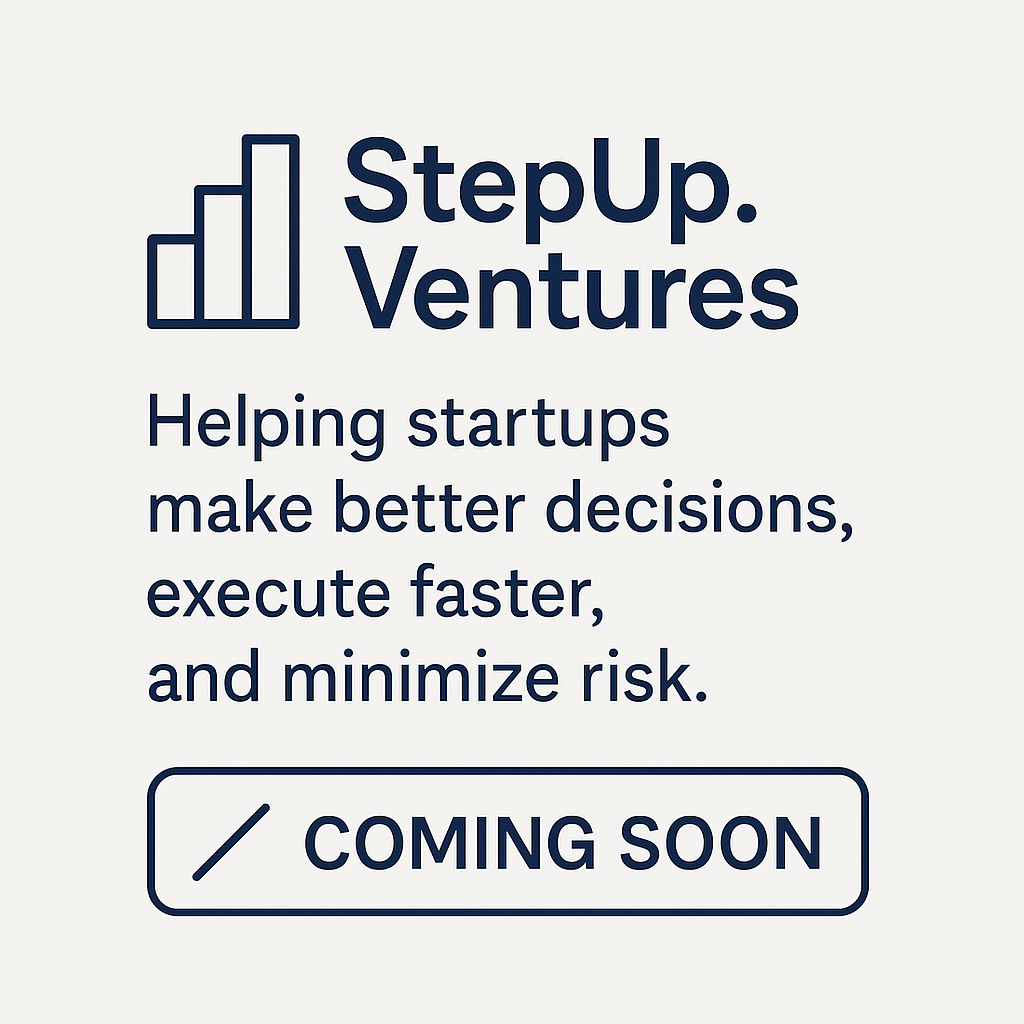 StepUp.Ventures – Coming Soon